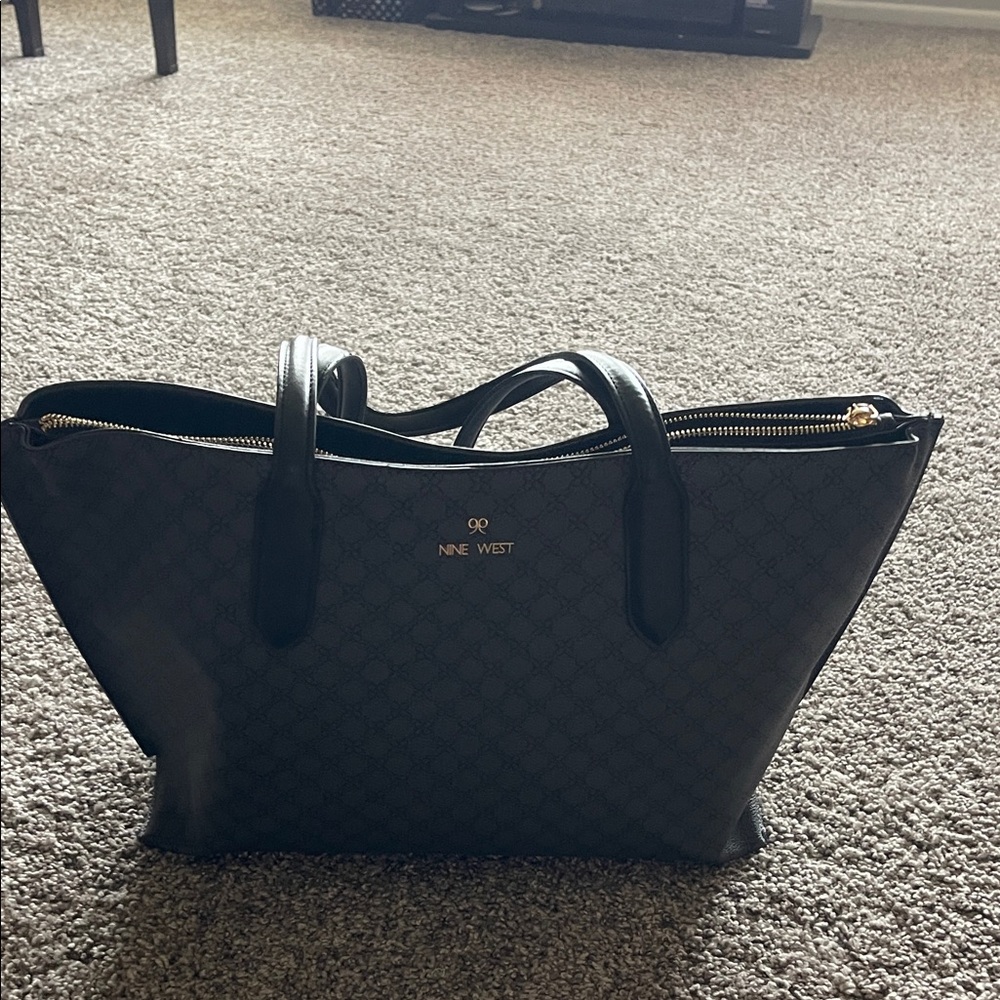 Nine West Elegant Black Tote